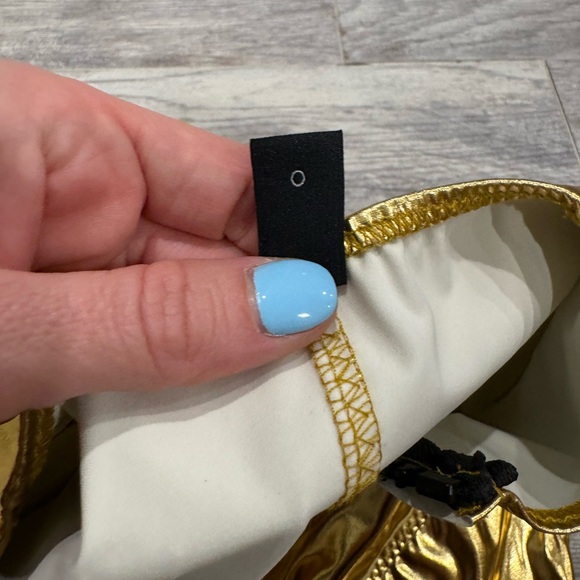 Lisa Marie Fernandez gold Farrah Maillot One-Piece Swimsuit - Picture 5 of 8